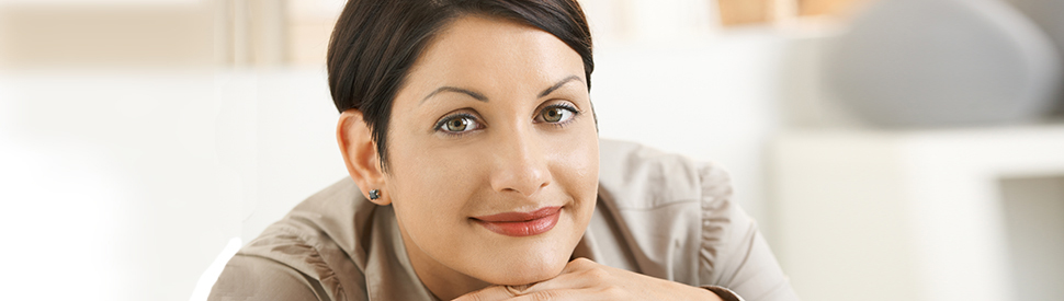 Smiling woman
